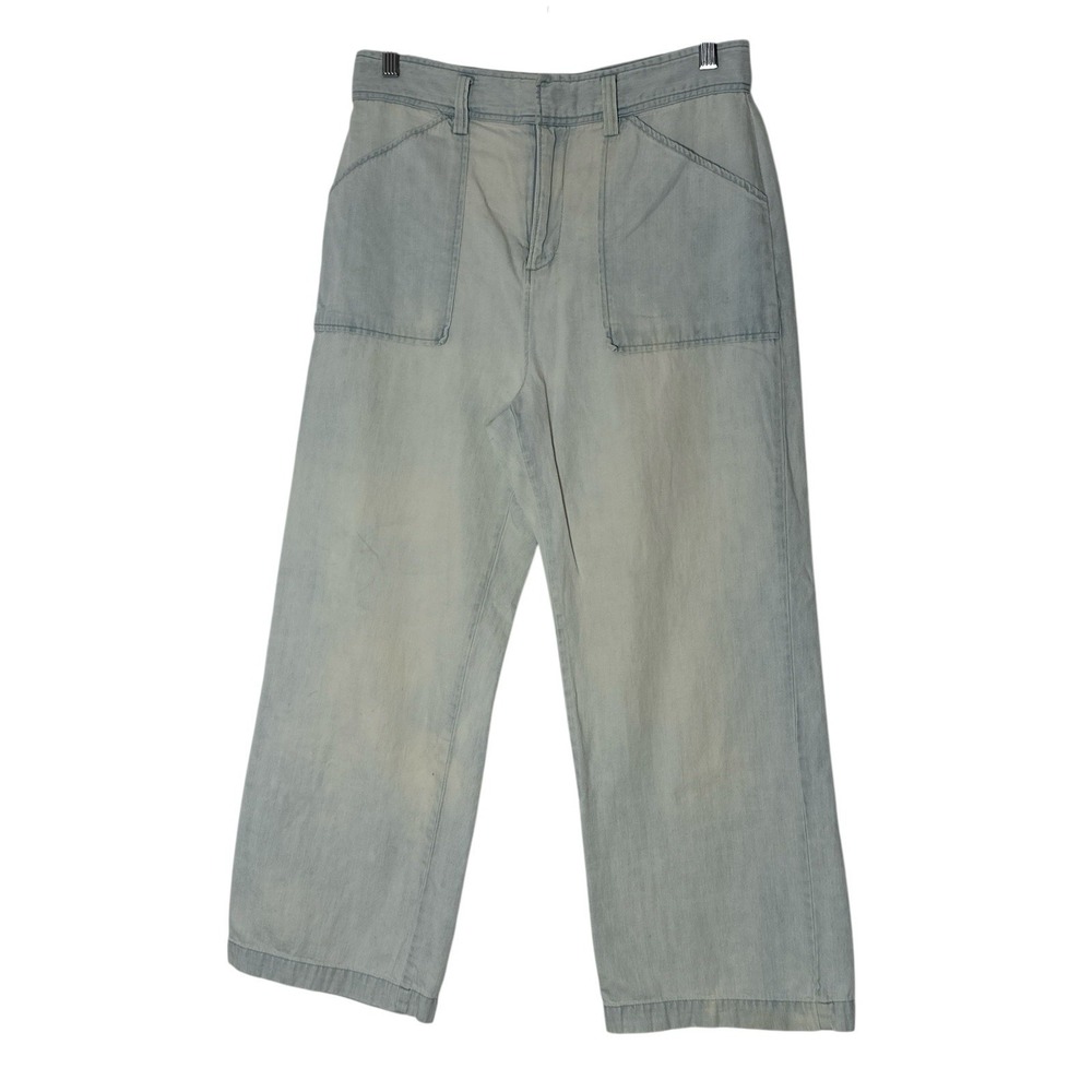 BDG Urban Outfitters Wide Leg Pants‎ Women's size 10 Blue Pockets